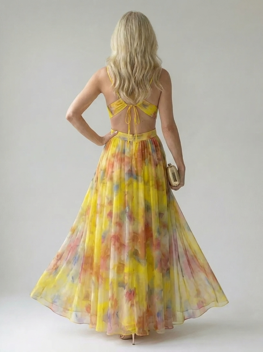 Isel | Soft Wrap Maxi Dress