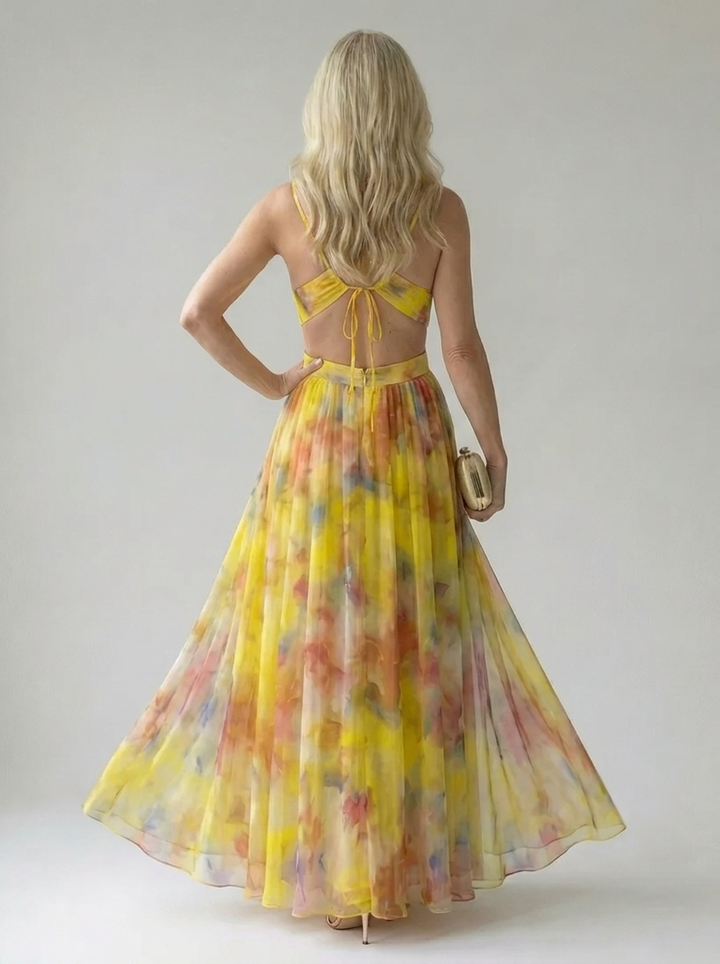 Isel | Soft Wrap Maxi Dress