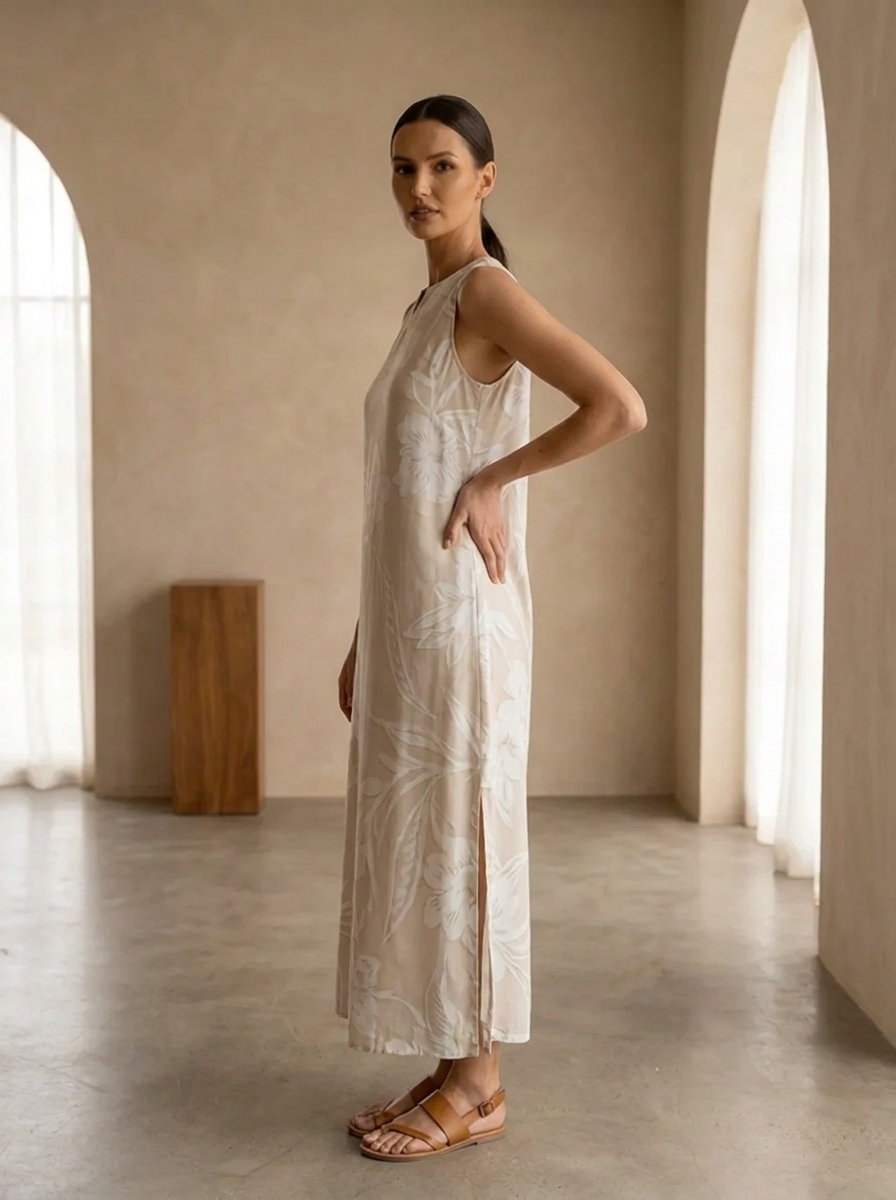 Meliora™ - Luxuriöses Bedrucktes Kleid