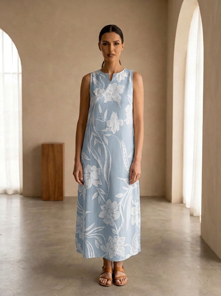 Meliora™ - Luxuriöses Bedrucktes Kleid