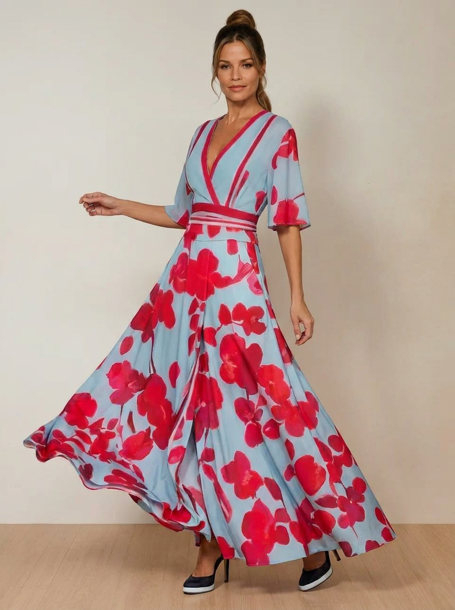 Andrina - Kleid mit eleganten Ärmeln