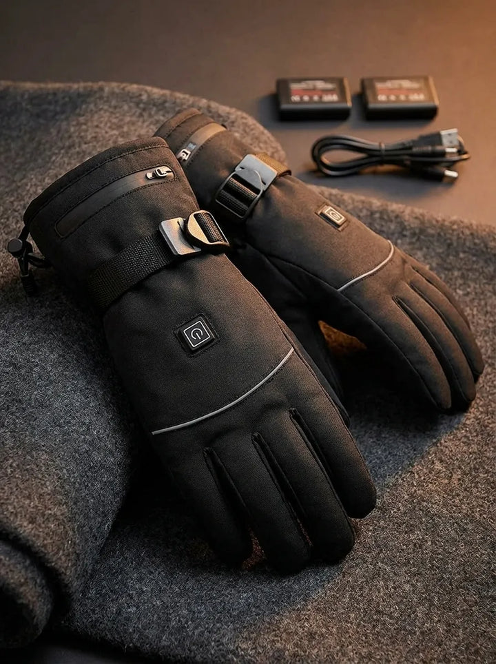 Wasserdichte beheizte Handschuhe mit Touchscreen