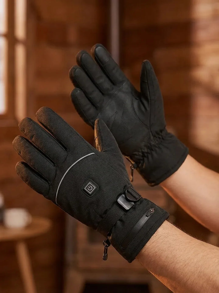 Wasserdichte elektrisch beheizte Handschuhe mit Touchscreen-Sensoren