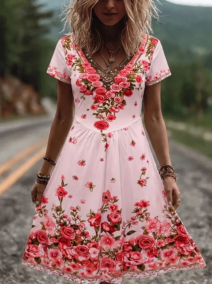 Rubin | Vestido de mujer con escote en V