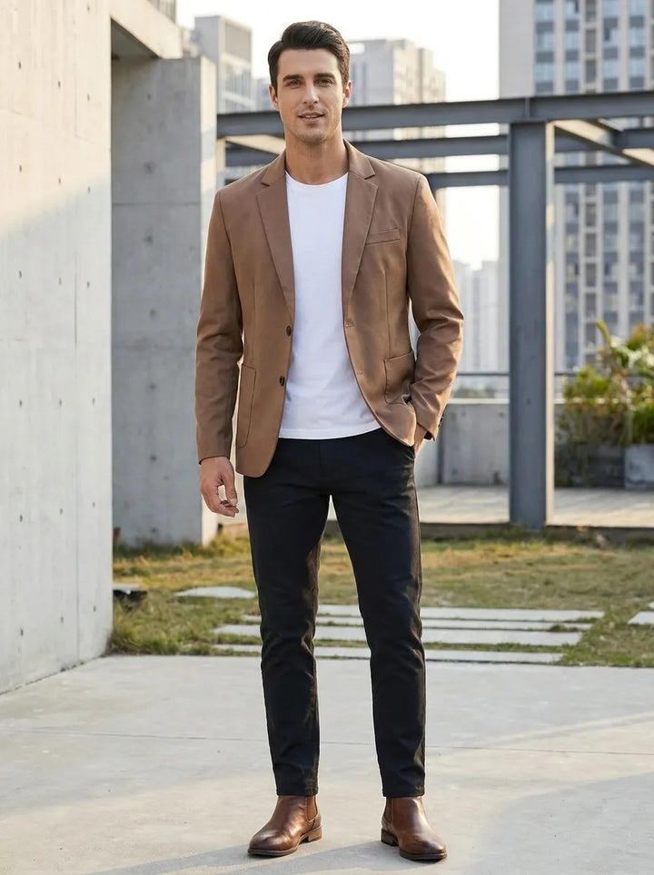 Kingston™ – Schlichter Zweiknopf-Blazer