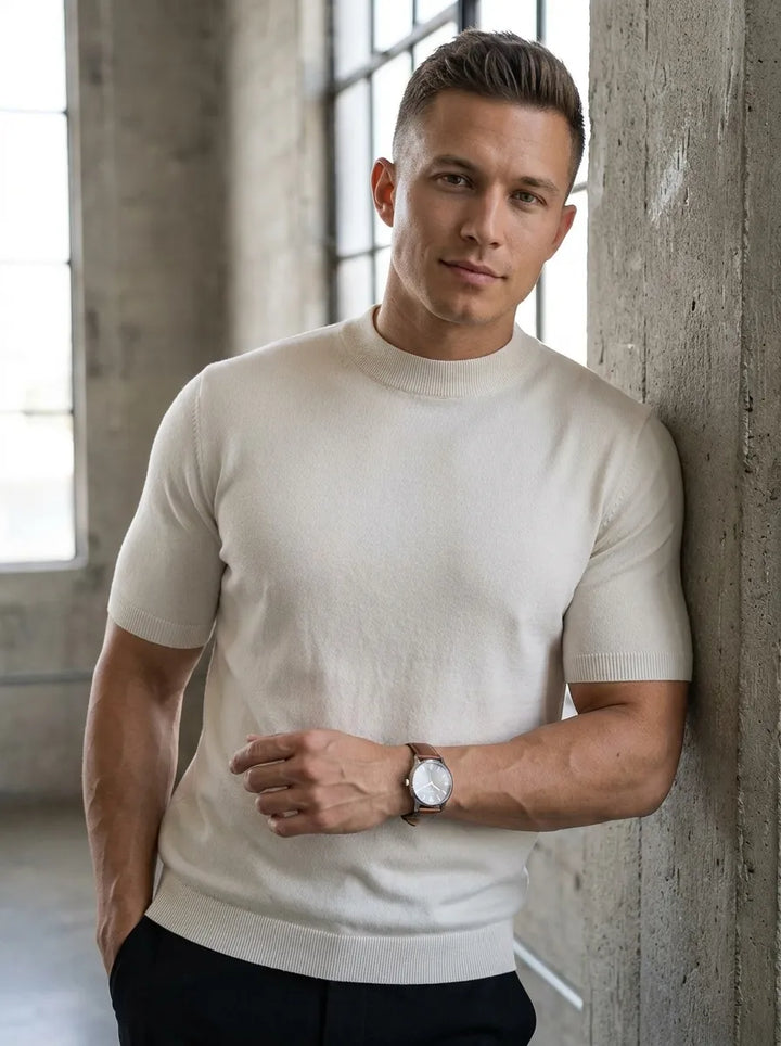 Elias | T-shirt da uomo a girocollo con maniche corte