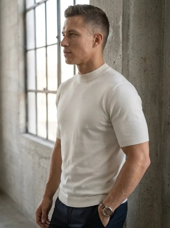 Elias | T-shirt da uomo a girocollo con maniche corte