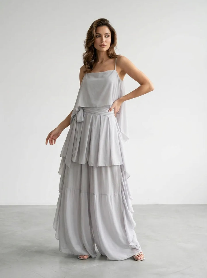 Ivah™ -  Off-Shoulder Flowy Set