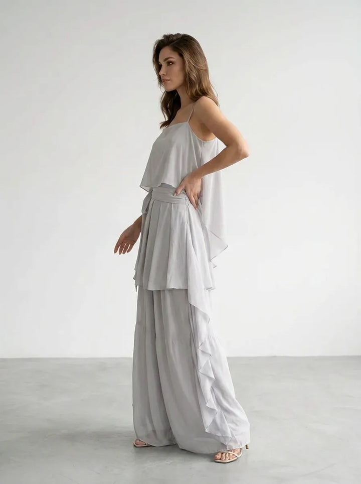 Ivah™ -  Off-Shoulder Flowy Set