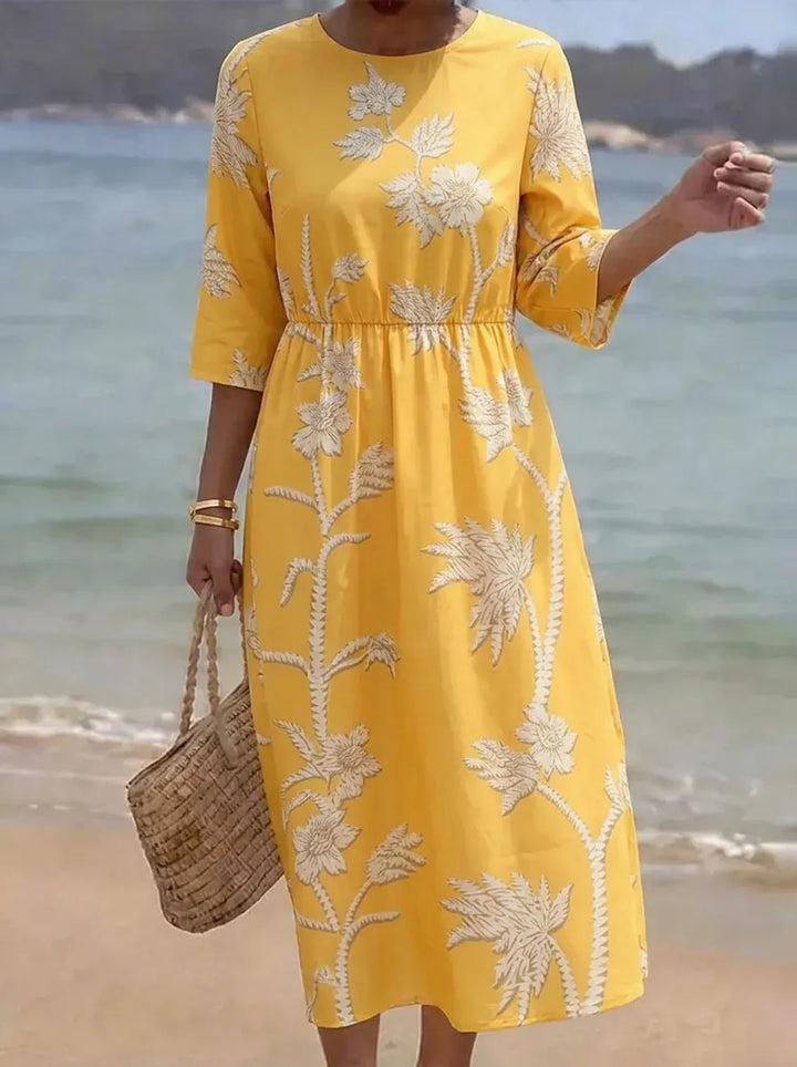 Sophie | Besticktes Mid-Sleeve Kleid