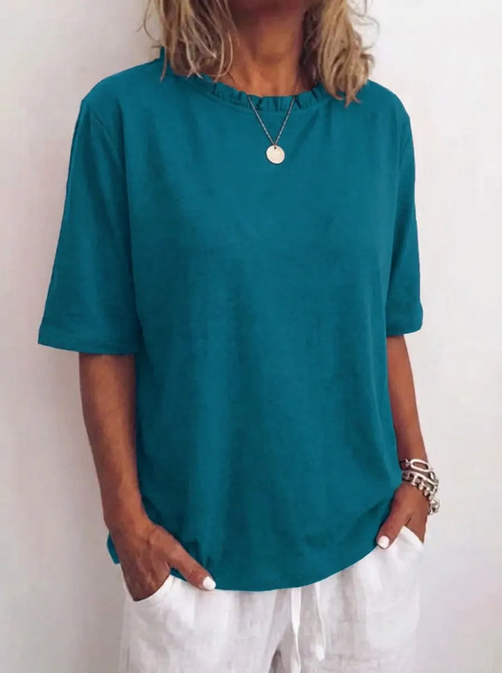 Anna | Bequeme Lockere Bluse