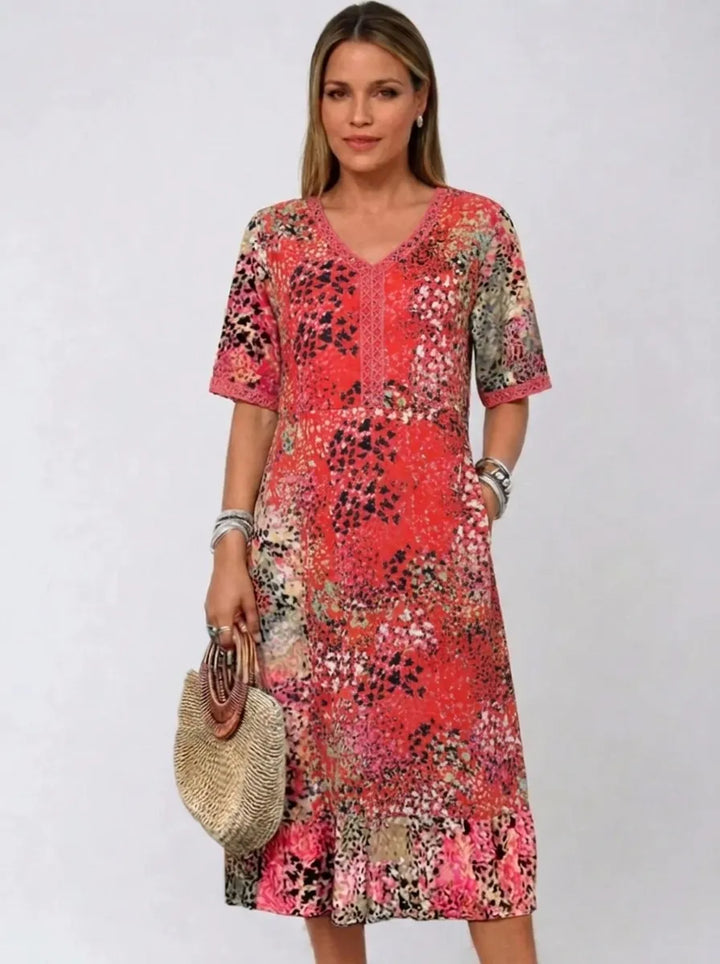 Fatima – Kleid mit Blumenmuster