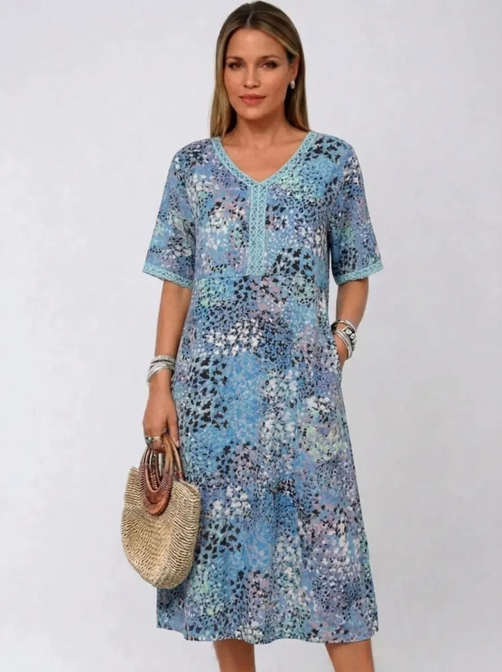 Fatima – Kleid mit Blumenmuster