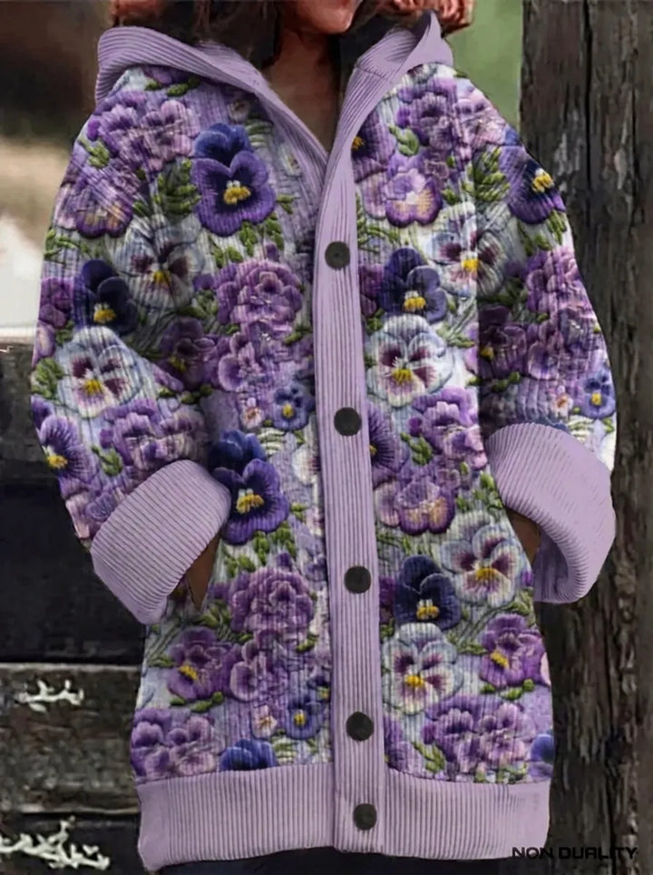 Isabella – Bunte Katzenstrickjacke