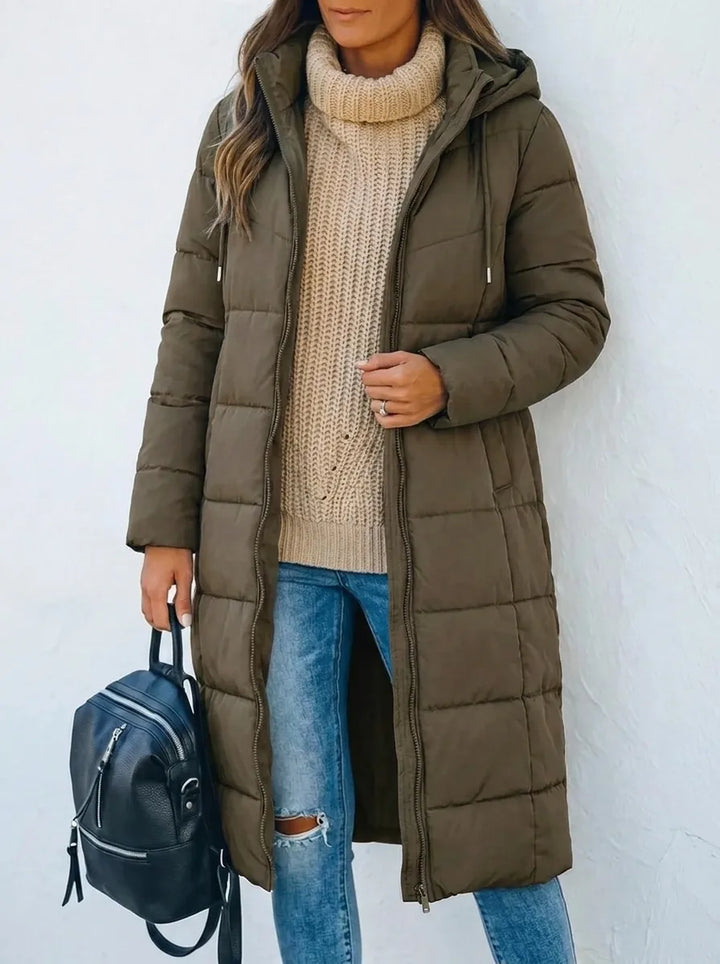 Rae™ - Lässige Kapuzen-Puffer-Daunenjacke