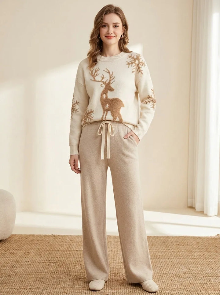 SENTA - Fashionable Plus-Size Knitted Set