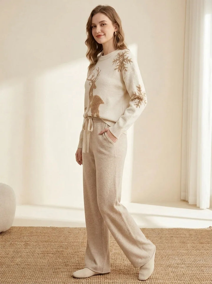 SENTA - Fashionable Plus-Size Knitted Set