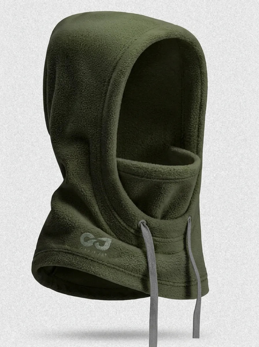 Winter hat with integrated mask for extreme weather with full coverage