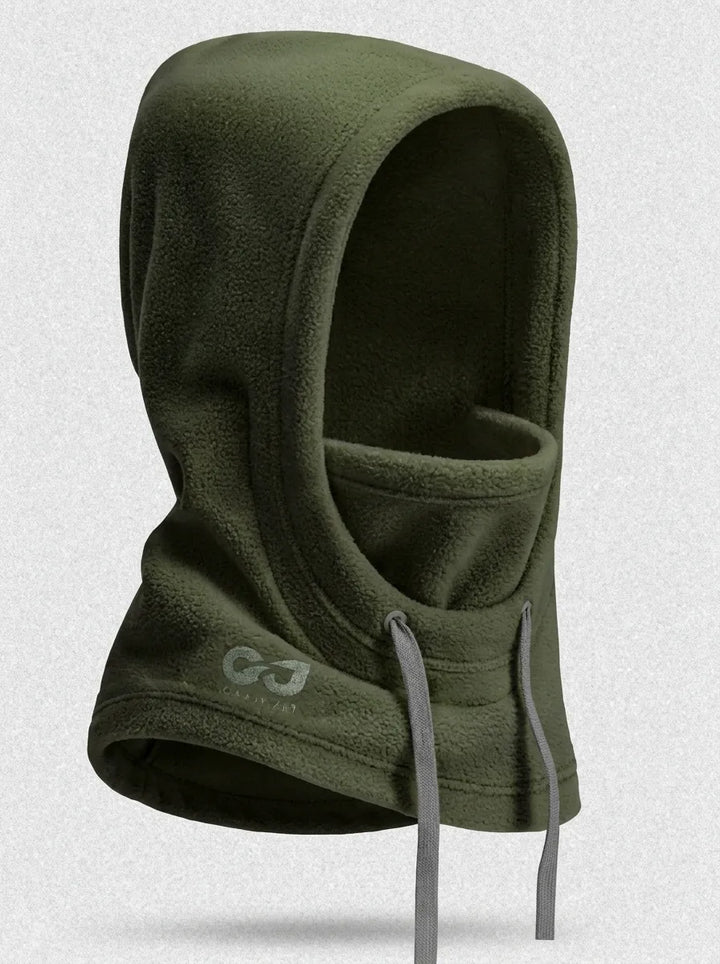 Winter hat with integrated mask for extreme weather with full coverage