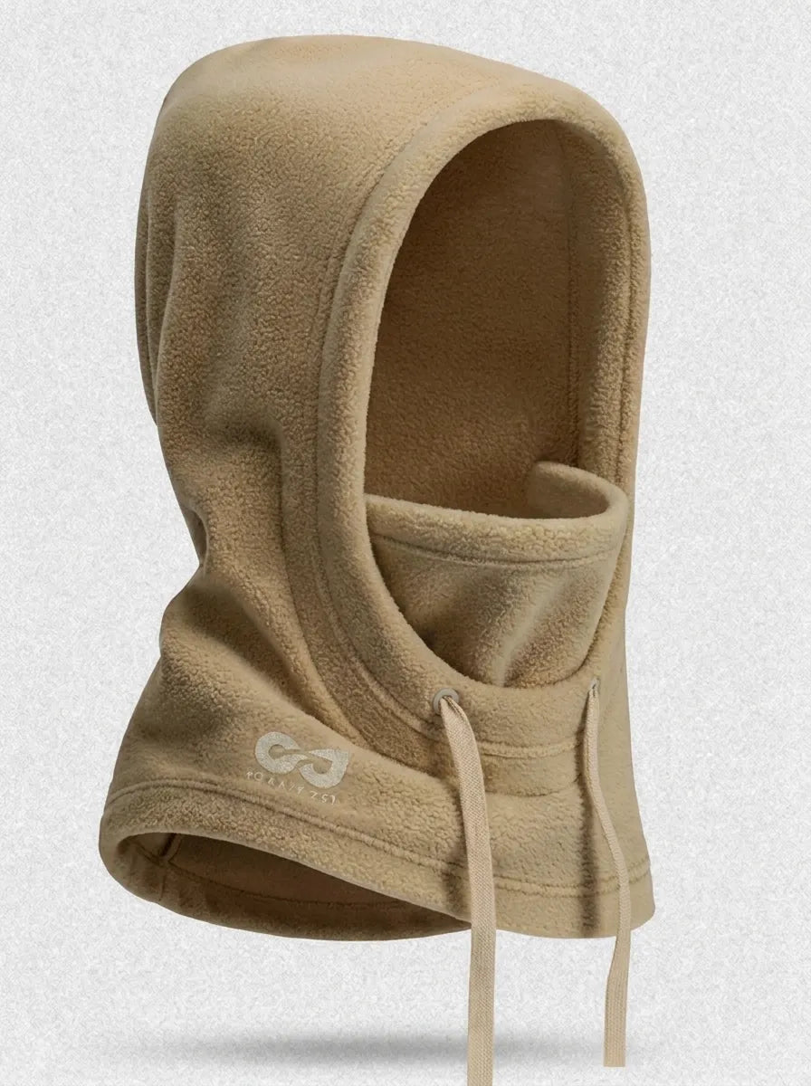Winter hat with integrated mask for extreme weather with full coverage