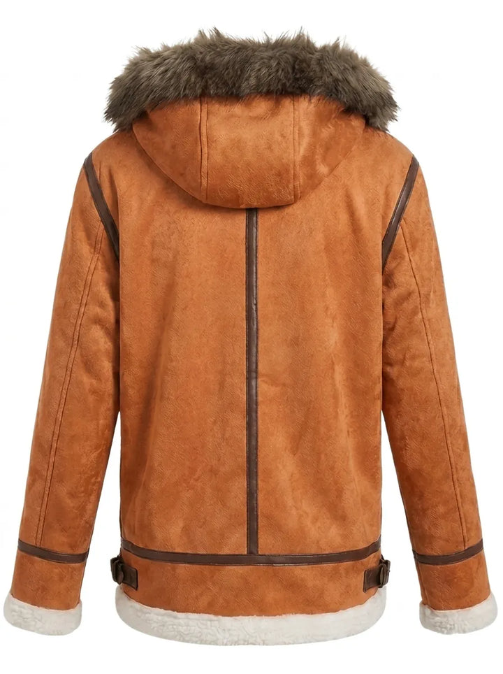Klaus™ - Leather winter jacket