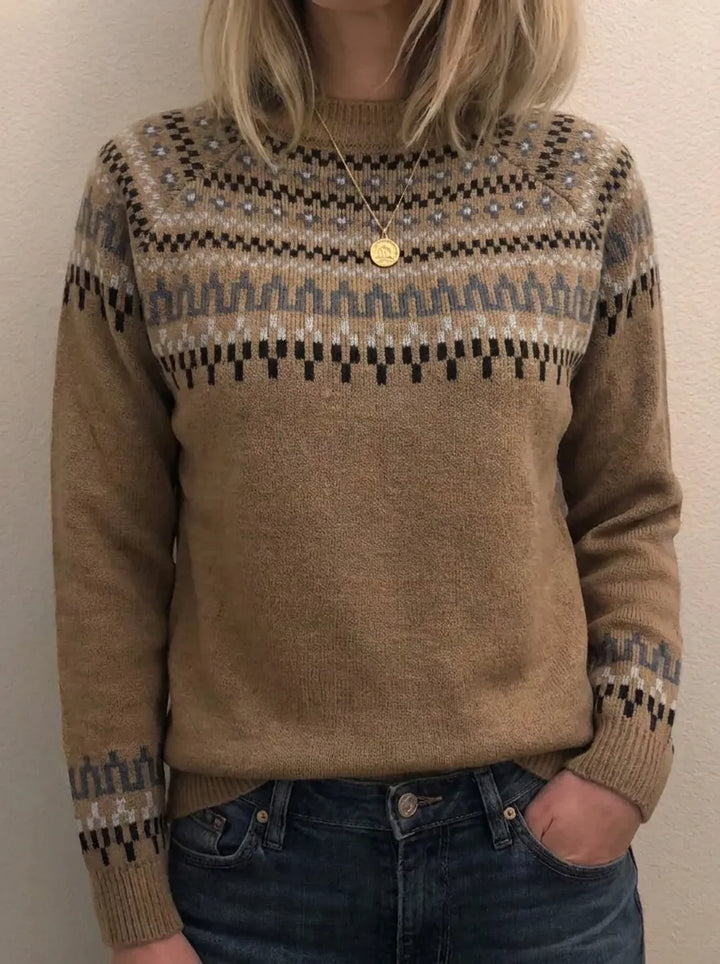 Mie | Pull rétro chic