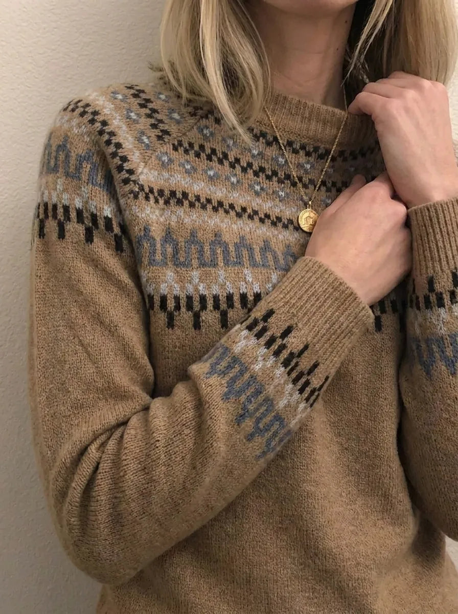 Mie | Pull rétro chic