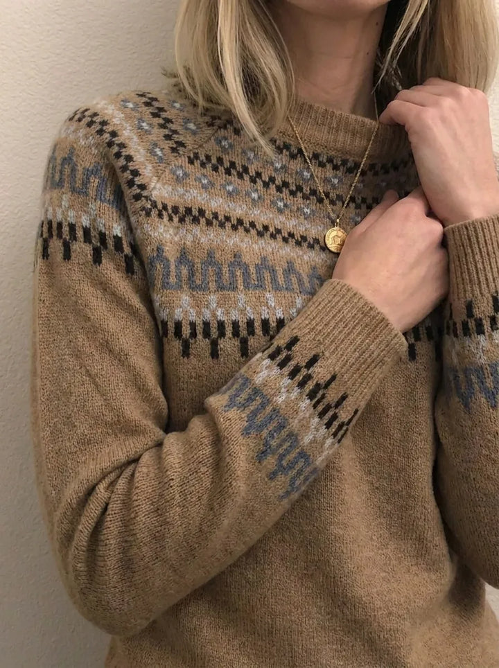 Mie | Pull rétro chic