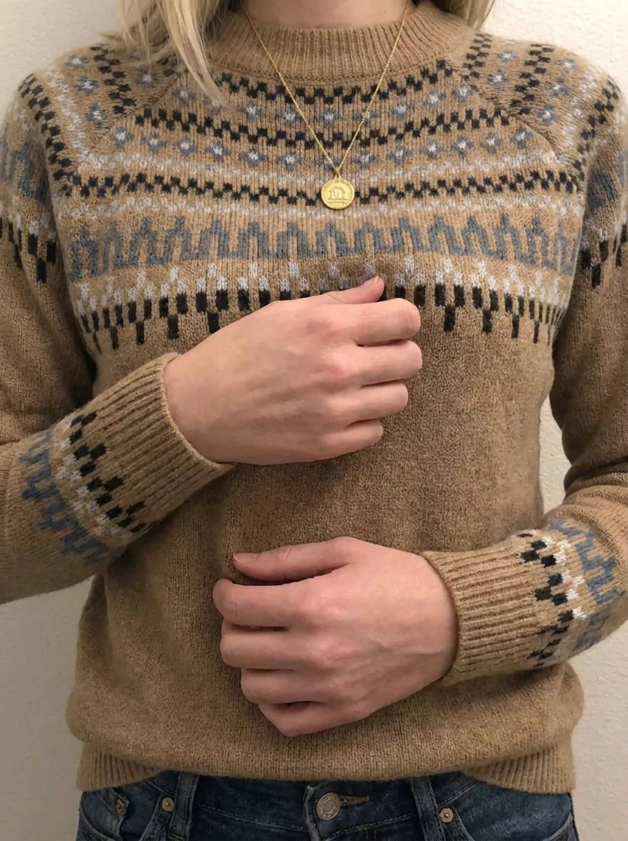 Mie | Pull rétro chic