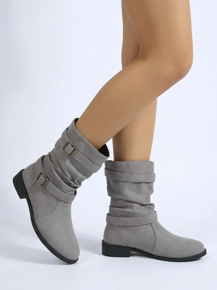 Delaney | Botins de salto baixo