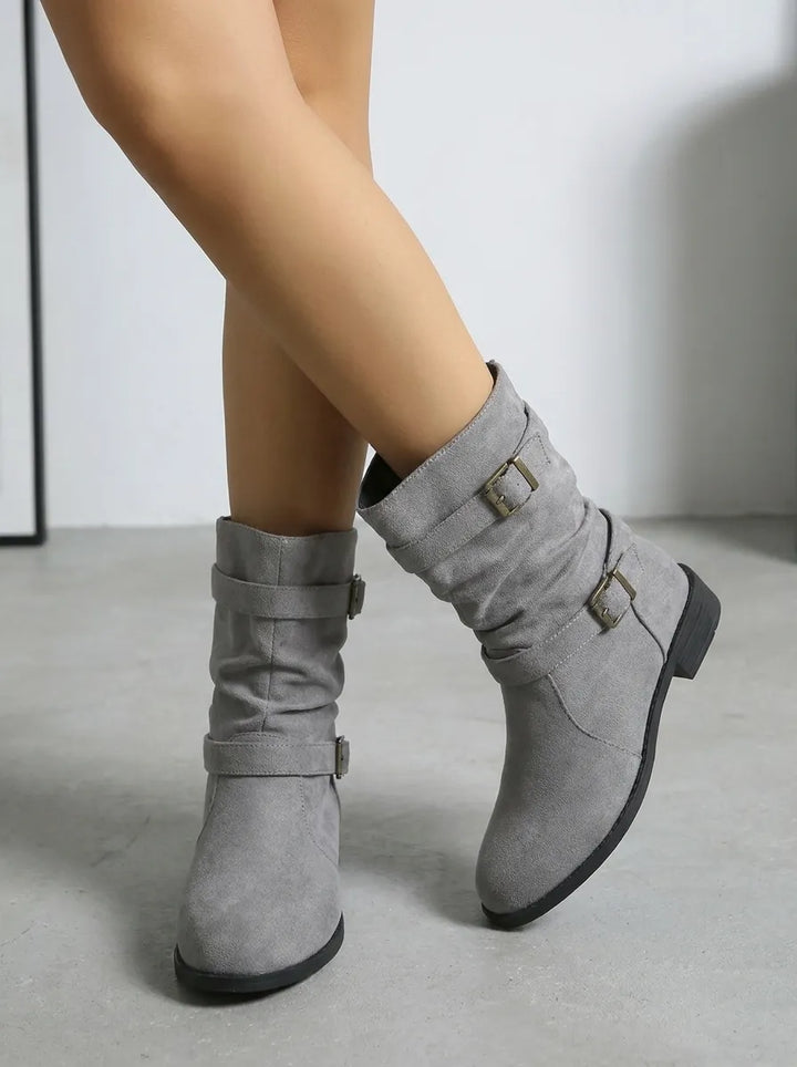 Delaney | Botins de salto baixo