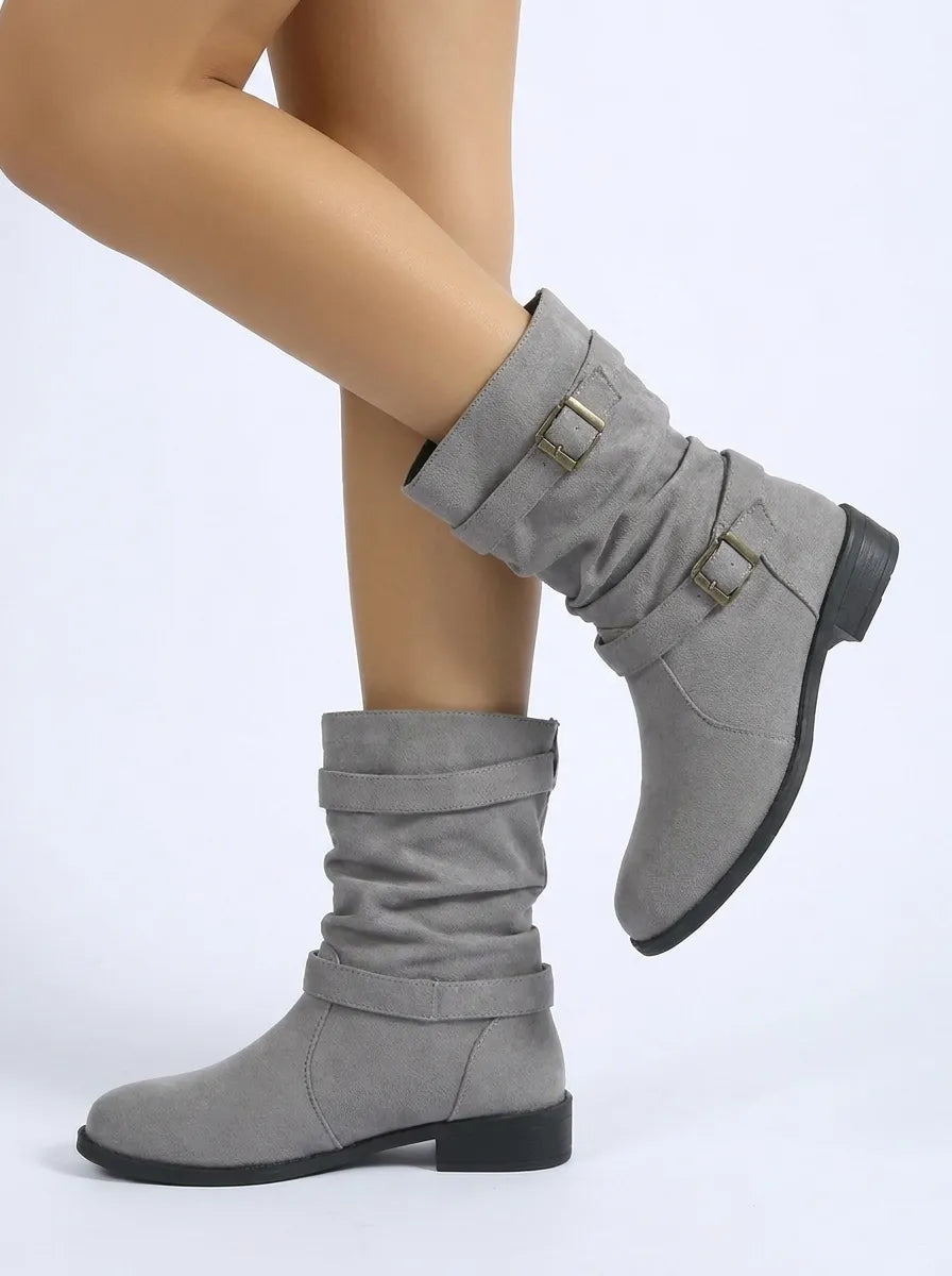 Delaney | Botins de salto baixo