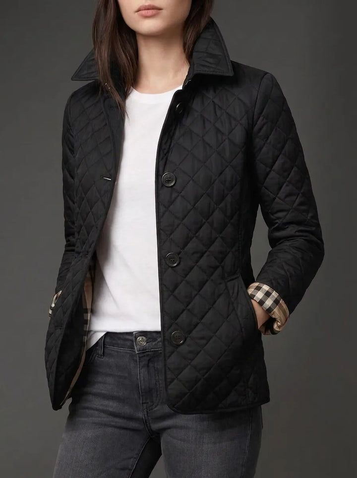 Lily™ – Veste matelassée à motif losanges