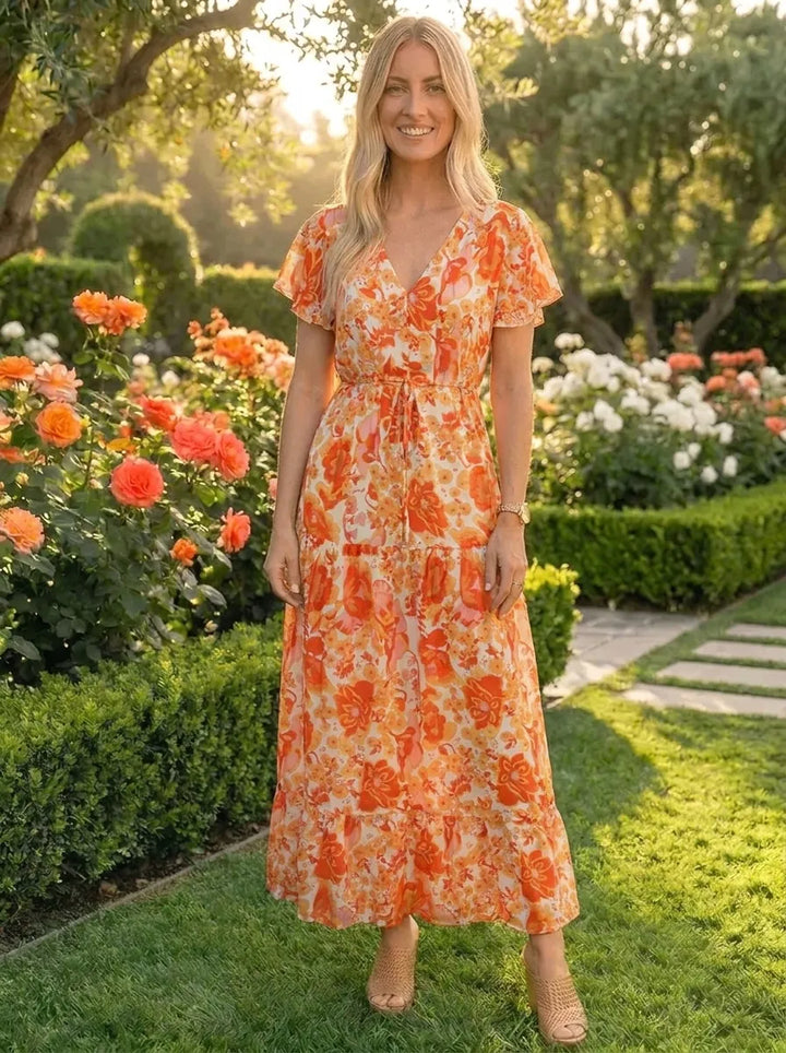 Robe chic à motifs Gigi