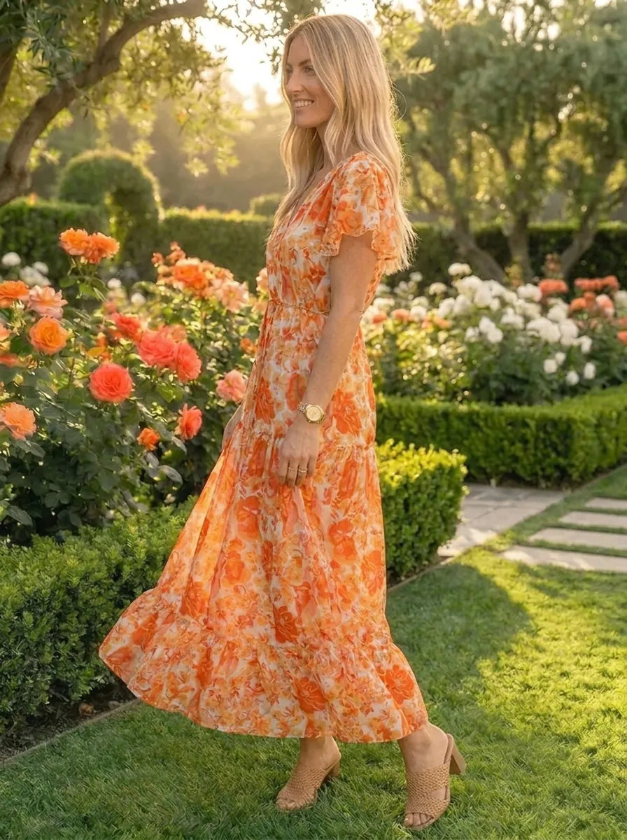 Robe chic à motifs Gigi