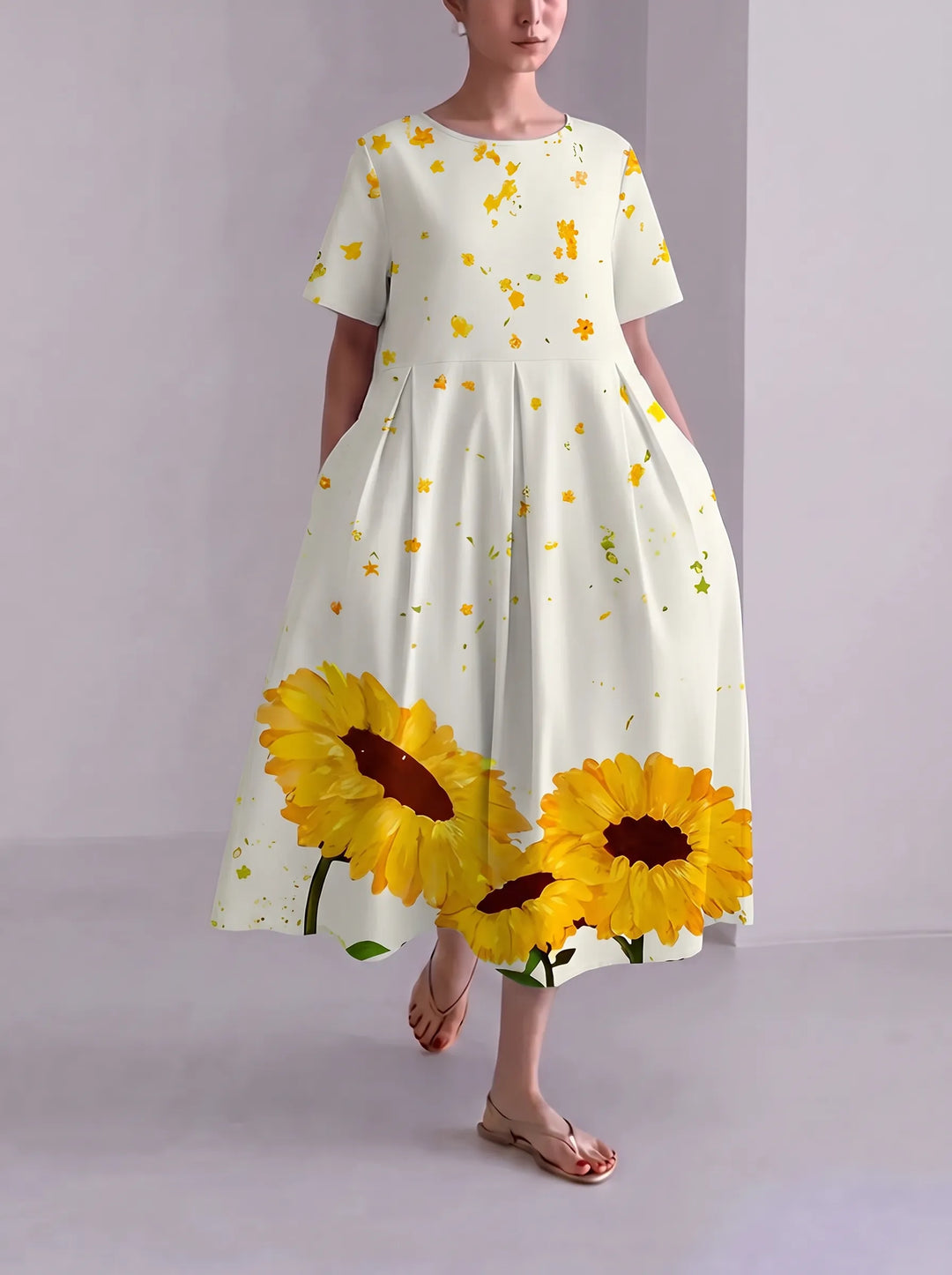 Floria - Lebhaftes Blumenkleid