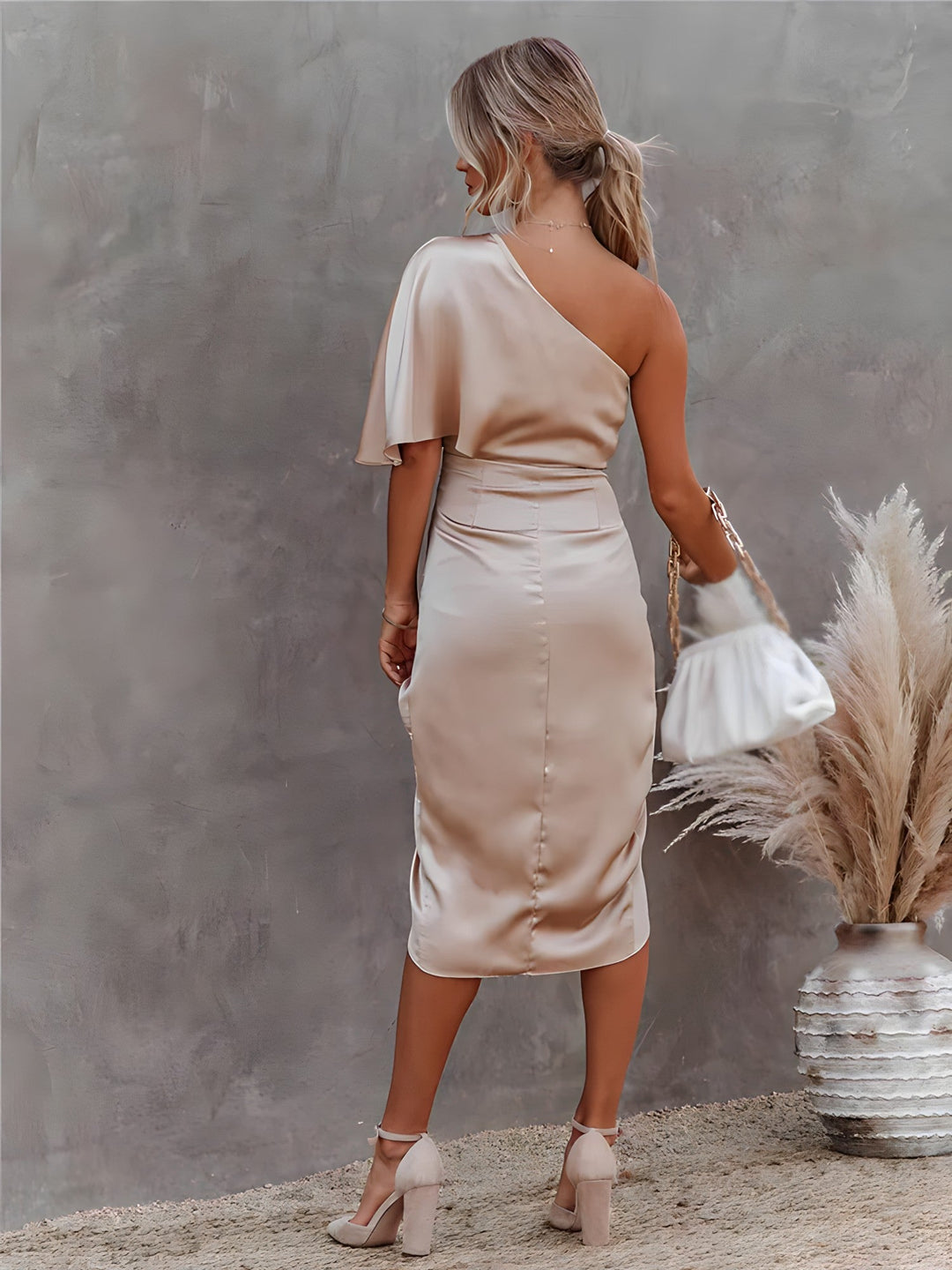 Ella™ - Elegantes Seiden-Abendkleid