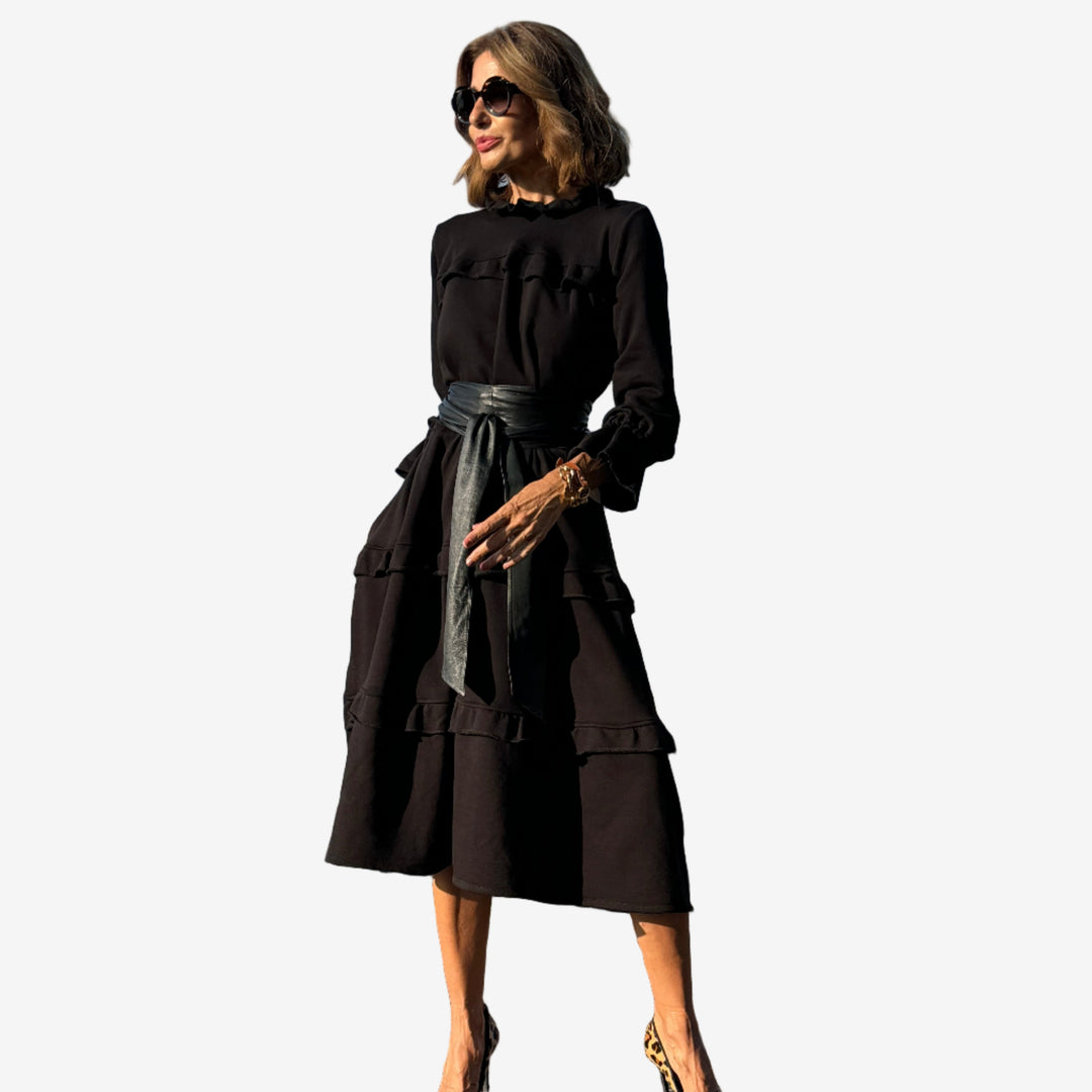 Lauren™ Midi-Rock mit Volants