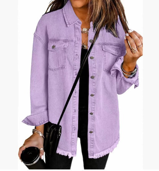 Roxane™ - Klassische Alltags-Jeansjacke