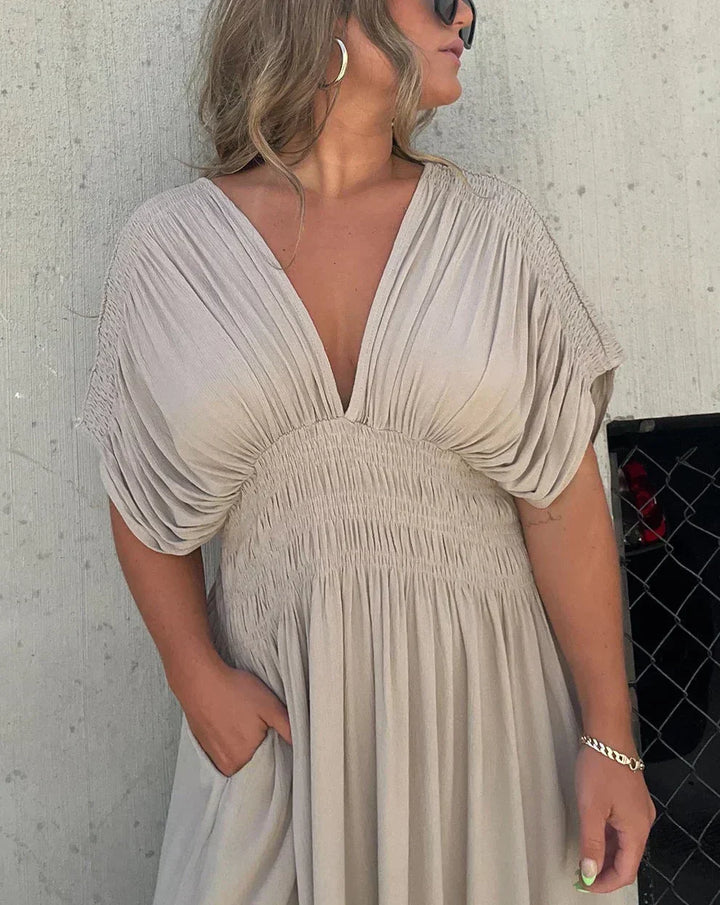 Barbara - Elegantes Maxikleid