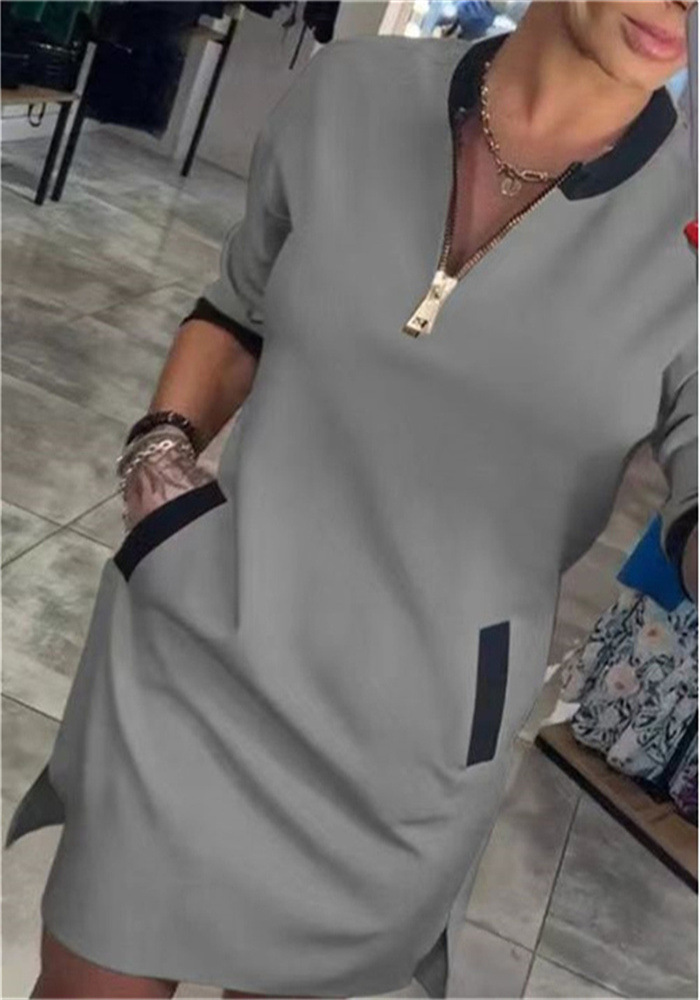 Bertha™ - Schickes Langarmkleid
