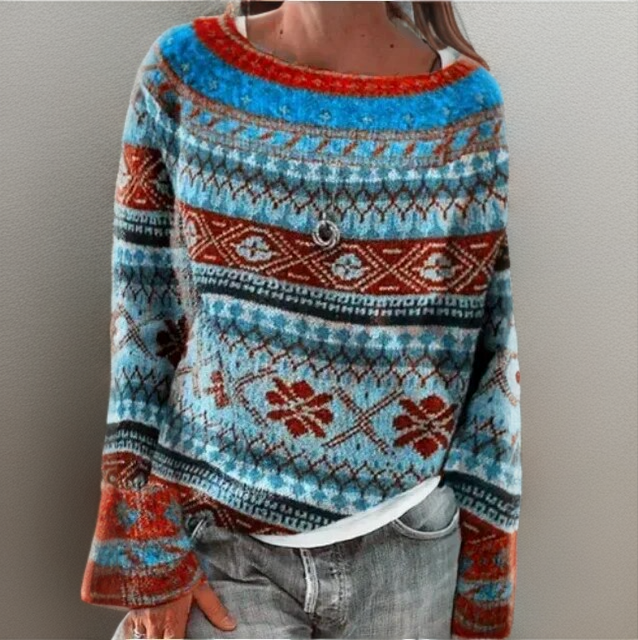 Aishe | Bequemer und lockerer Pullover