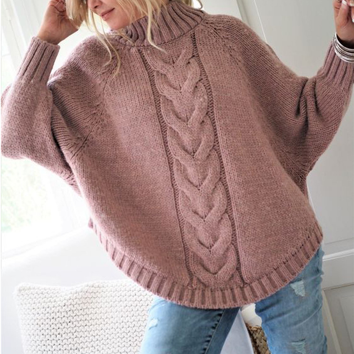 Heidi™ - Bequemer Vintage Kabelpullover