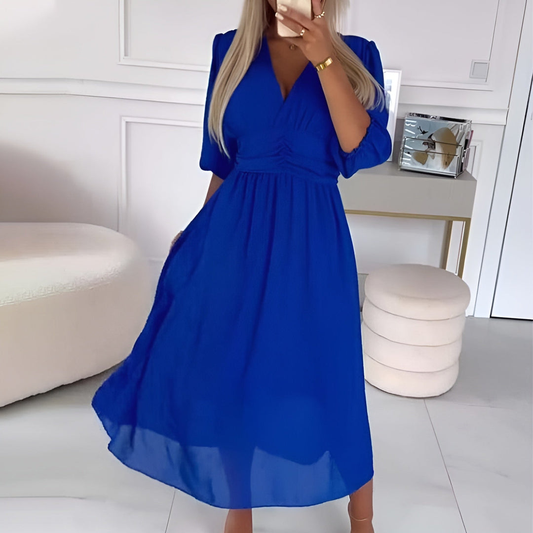 Isla™ - Leichtes Seidiges Chiffonkleid