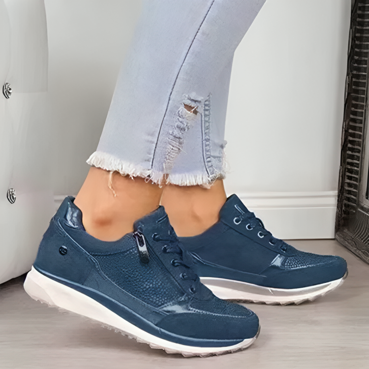 Ginevra - Ortopädische Turnschuhe mit Reißverschluß