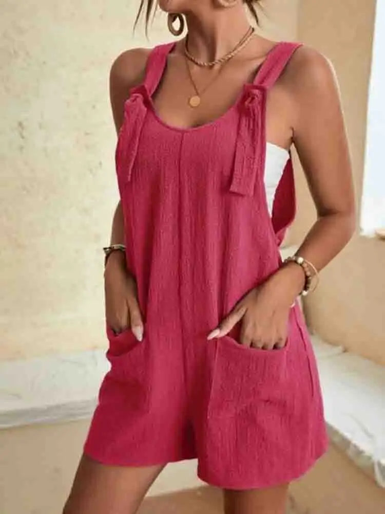 Daisy | Damen Freizeit Overall mit Taschen