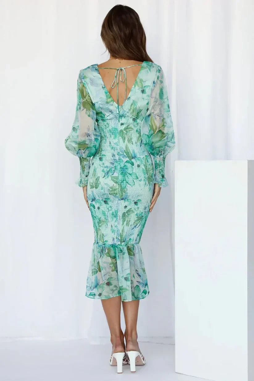 Amara | Wunderschönes Blumenkleid