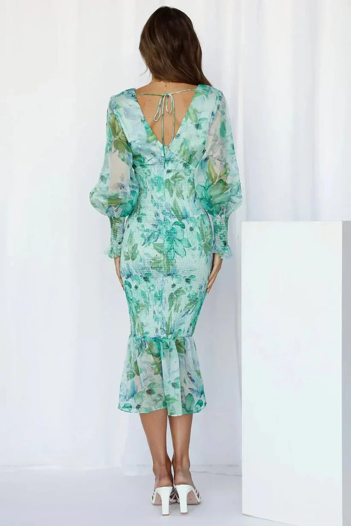 Amara | Wunderschönes Blumenkleid