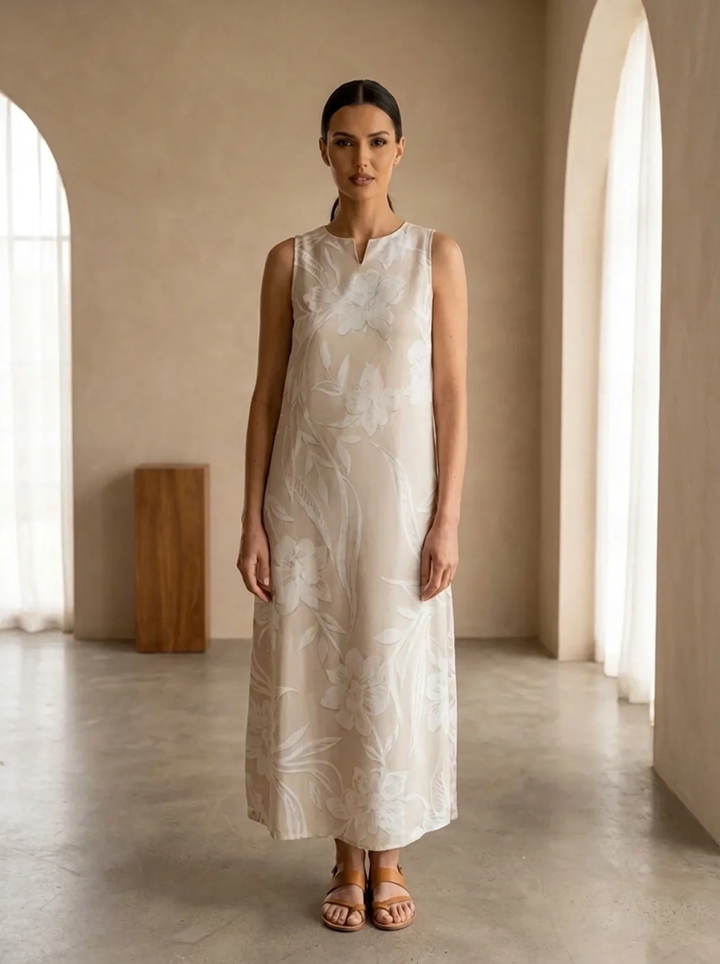 Meliora™ - Luxuriöses Bedrucktes Kleid