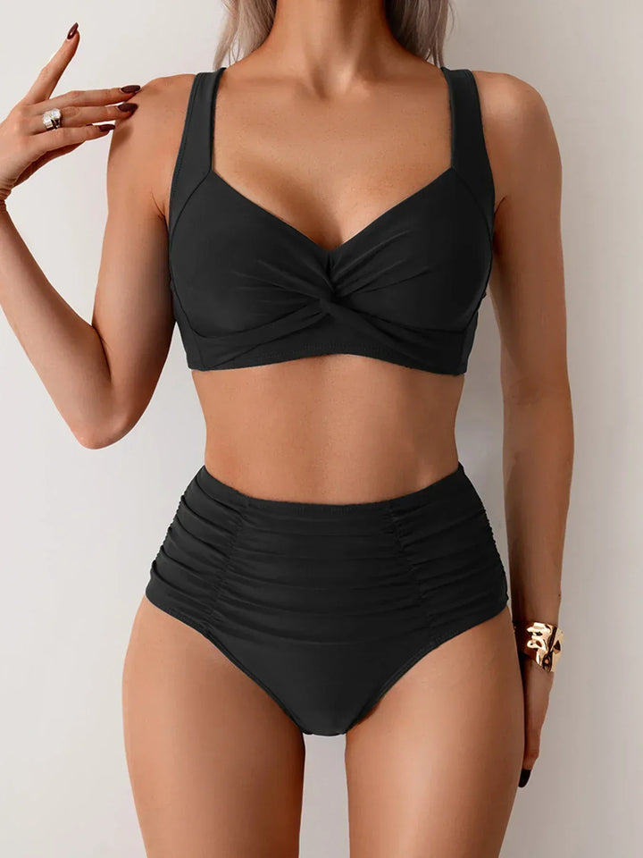 Sofia | Hochgeschnittener Shaping-Bikini mit bequemer Unterstützung